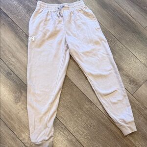 Under Armour Men's Light Gray Joggers